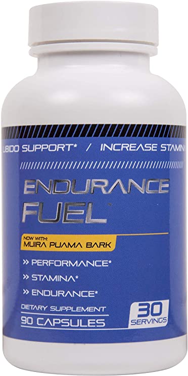 Endurance Fuel - Endurance & Stamina T-Booster - Male Enhancement Formula - Performance, Stamina, Endurance, Energy - Supplement All Natural Booster for T Levels Made in The USA 90 Caps