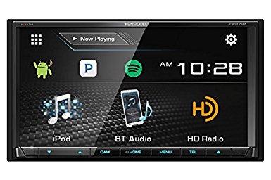 Kenwood DDX794 6.95-Inch 2-DIN DVD Receiver with Bluetooth and HD Radio