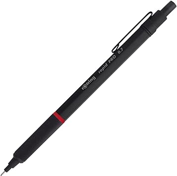 rOtring Rapid PRO Technical Drawing Mechanical Pencil, 0.7 Millimeter, Matte Black (1904257)