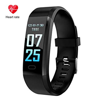XZHI Fitness Tracker, Smart Band with Heart Rate Sleep Monitor, IP67 Waterproof Fitness Watch, Color Screen Activity Tracker Watch with Blood Pressure, Calorie Counter Pedometer for Android & iOS