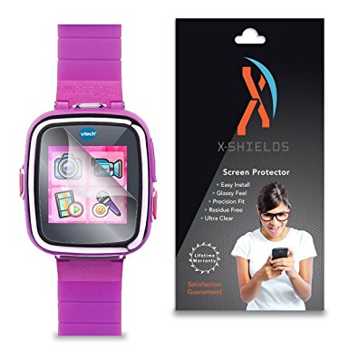 XShields© (3-Pack) Screen Protectors for VTech KidiZoom DX Smartwatch (Ultra Clear)