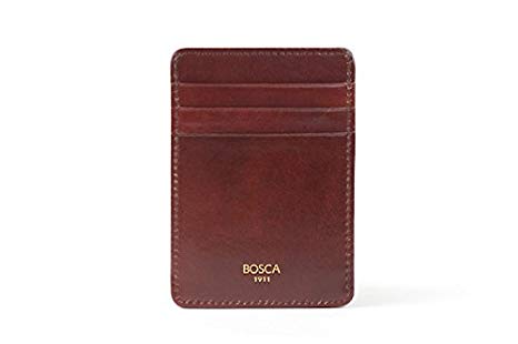 Bosca Men's Old Leather Front Pocket Wallet