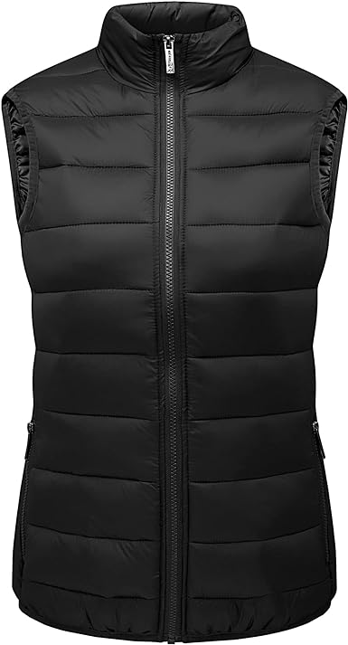 Alpine Swiss Jodie Womens Puffer Vest Lightweight Packable Down Alternative Vest Jacket