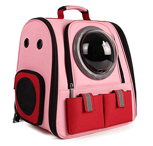 Lollimeow Pet Carrier Backpack, Cat Bubble Backpack, Dog Carrier Bag for Small Dogs and Puppies, Airline-Approved