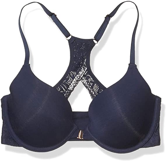 Le Mystere Women's Natural Comfort Modal Jersey Front Close Racerback Bra