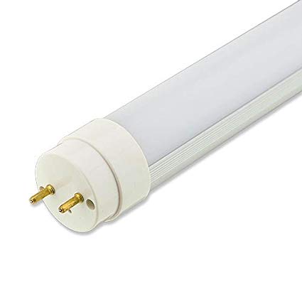 LEDwholesalers 20-Watt 4-Foot T8 T10 T12 LED Tube Light, 45W Equivalent, White, 1943WH