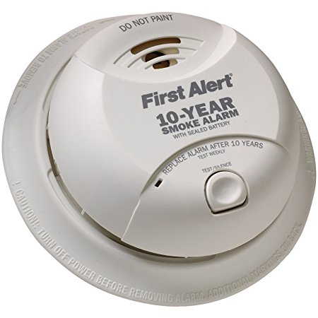 First Alert SA10YR 10 Year Lithium Power Smoke Detector