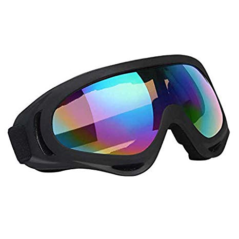 Vicloon Unisex Snow Goggles Windproof 100% UV Protection,Cycling Motorcycle Snowmobile Ski Goggles, Outdoor Sports Ski Glasses