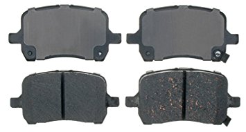 ACDelco 14D1160CH Advantage Ceramic Front Disc Brake Pad Set with Hardware