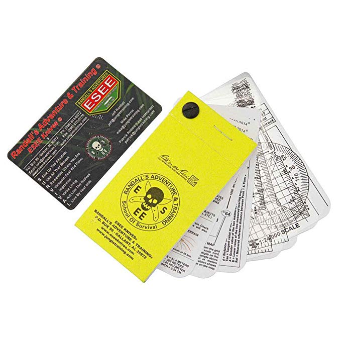 ESEE Pocket Navigation/Survival Cards with Rite in Rain Notebook