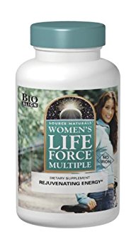 Source Naturals Women’s Life Force Multiple No Iron, 180 Tablets