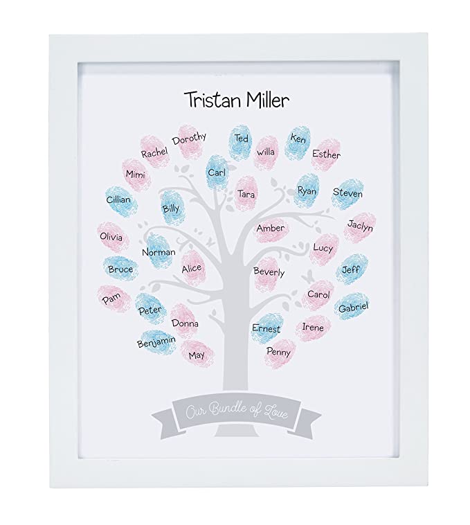 Pearhead Baby Shower Guestbook Frame Sign