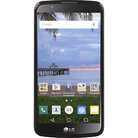 TracFone LG Premier 4G LTE Prepaid Smartphone with Amazon Exclusive Free $40 Airtime Bundle