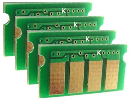 New Era Toner - 4 Color Toner Reset Chip Set for Ricoh Aficio (407539, 407540, 407541, 407542) SP C250SF, SP C250DN - Refill