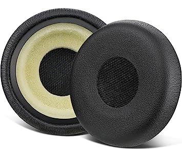 SOULWIT Replacement Ear Pads Cushions for Jabra Evolve 65/40/ 30/20 Headphones, Earpads for Jabra Evolve 65UC 65MS/ 40UC 40MS/ 30US 30II/ 20SE 20UC 20MS Headset (Black)