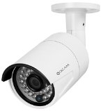 Amcrest Qcam 3-Megapixel 2048 x 1536 POE Weatherproof IP66 Bullet IP Camera with Super High Resolution 2048TVL  25fps Night Vision up to 65ft 70 Viewing Angle and More