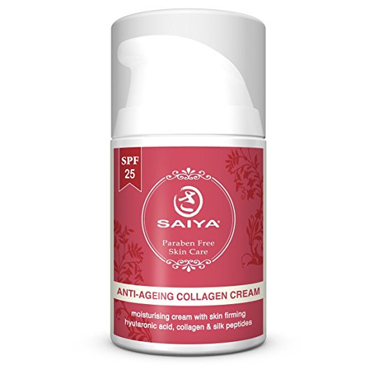 Anti-Aging Moisturiser W/ Collagen & Hyaluronic Acid | SPF 25 | The BEST Skin Care Cream W/ All NATURAL Ingredients Including Vit-C & E, Green Tea & More | An Essential Tool For A Perfect Skin & Face