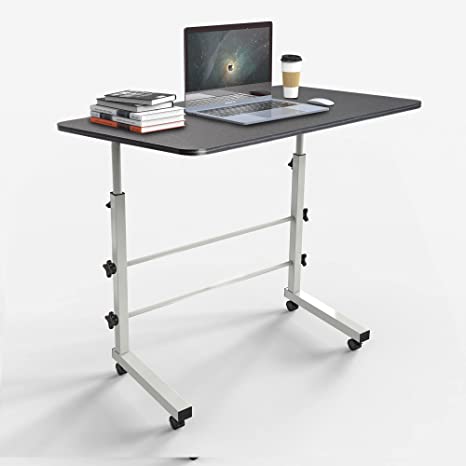 JOISCOPE Multi-Purpose Laptop Table| Study Table| Bed Table| Adjustable Height, Portable for Office, Work Form Home, Class Room Work Station | Kids| DIY Table, Easy to Assemble (Black)