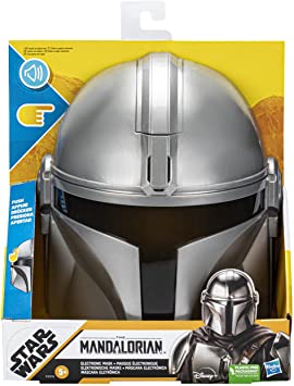 Star Wars Toys The Mandalorian Electronic Mask, Kids Roleplay Toys, The Mandalorian Costume Accessory with Phrases and SFX, Ages 5 and Up