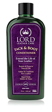 Lord Leather Conditioner for Tack & Boots / Leather Softener, Restorer & Protector for Saddles, Riding Boots, Tack - Best Leather Care Restoration for more than 50 years!