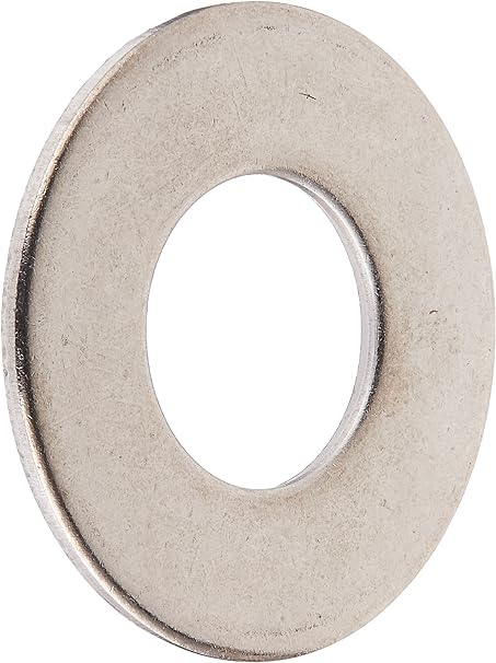Hillman 830506 Stainless Steel 3/8-Inch Flat Washers, 100-Pack, Single, 100 Count