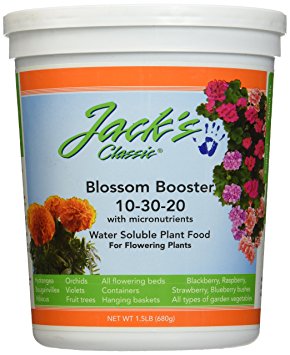 J R Peters Jacks Classic No.1.5 10-30-20 Blossom Booster Fertilizer