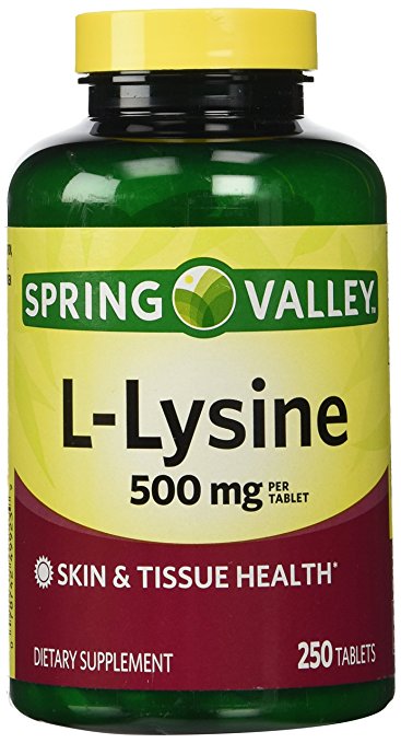 Spring Valley: Dietary Supplement L-Lysine, 250 ct