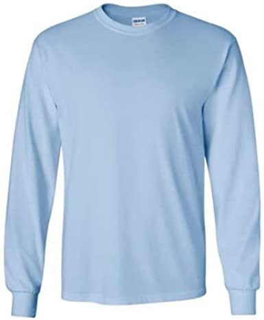 Gildan Heavy Cotton 100% Cotton Long Sleeve T-Shirt.