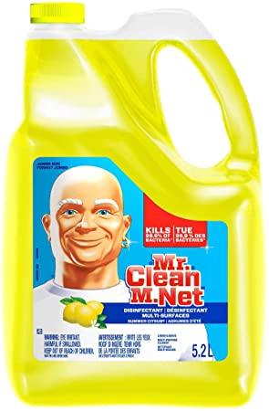 Mr. Clean Multi-Surfaces Summer Citrus Antibacterial Liquid Cleaner, 176 Fluid Ounce Bottle
