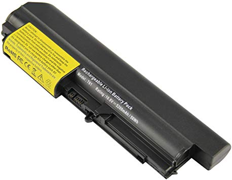 High Performance Battery fit IBM ThinkPad Widescreen R61 R61i T61 T61p T400 R400 Series Laptop 14.1 Inch -Futurebatt