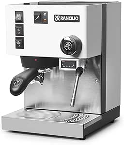 Rancilio Silvia Espresso Machine w/PID Installed, White