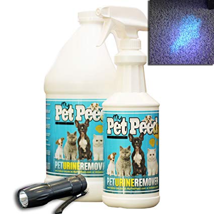 My Pet Peed - Pet Odor Eliminator and Deodorizer ; Best Pet Urine Remover and Carpet Cleaner Solution for Tough Spots