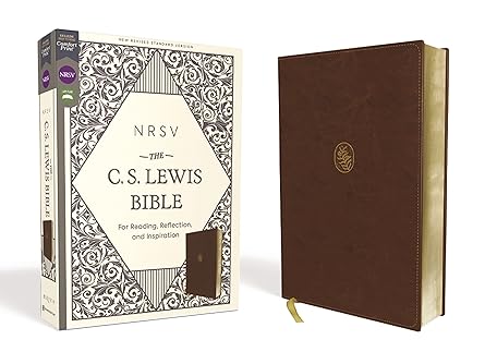 NRSV, The C. S. Lewis Bible, Leathersoft, Brown, Comfort Print: For Reading, Reflection, and Inspiration