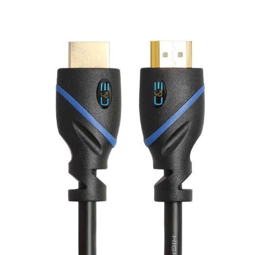 C&E High Speed HDMI Cable Supports Ethernet, 3D and Audio Return, [Newest Standard], 12 Feet, CNE514154