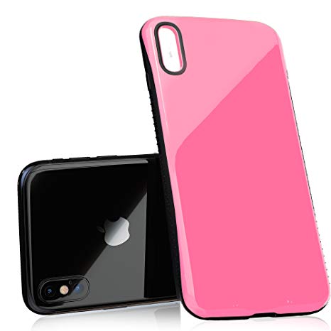 Nicexx [2018 Updated] iPhone X Case Premium Luxury Design with Slim Reinforced Drop Protection [10ft. Grade Drop Tested], for Apple iPhone X - Pink