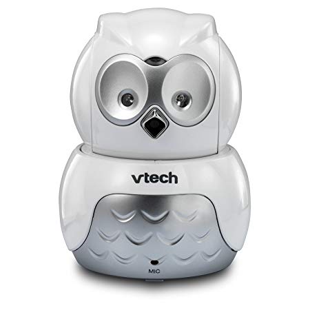 VTech Owl VM314 Accessory Pan & Tilt Video Camera for VTech VM344 and VM344-2, White