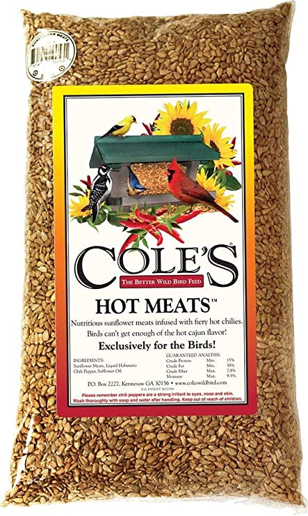 Cole's HM05 Hot Meats Bird Seed, 5-Pound (Single Pack)