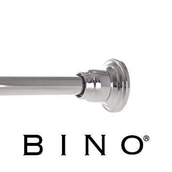 BINO 'Doric' Shower Curtain Tension Rod, Polished Chrome - 42" to 72"