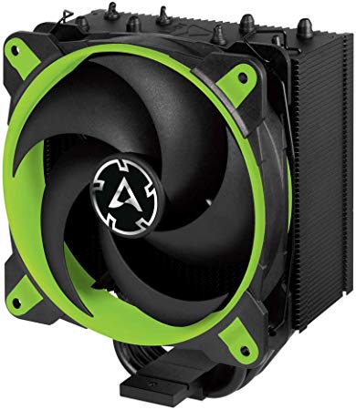 ARCTIC Freezer 34 eSports - Tower CPU Air Cooler with BioniX P-Series Case Fan, 120 mm PWM processor fan for Intel and AMD sockets, for CPUs up to 200 Watt TDP - Green