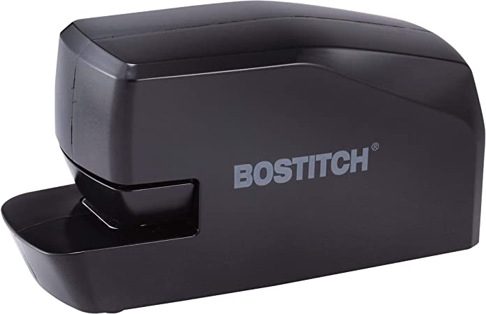 Bostitch Portable Electric Stapler, 20 Sheets, AC or Battery Powered, Black (MDS20-BLK) (Renewed)