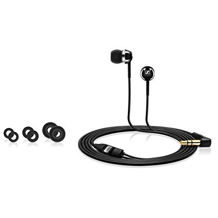 Sennheiser CX 1.00 Ear-Canal Headphones - Black