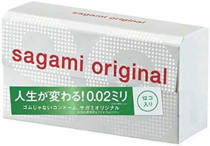 Sagami Original 002 Condom 12pcs Japan Import