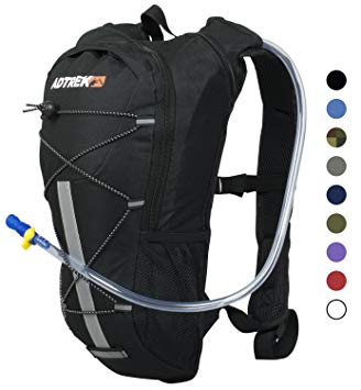 Adtrek Hiking/Cycling Hydration Pack Backpack Bag With 2L Water Bladder