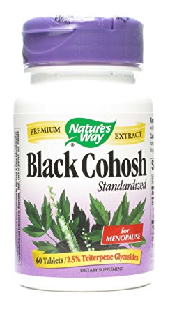 Natures Way - Black Cohosh (Standardized), 40 mg, 60 Tablets
