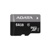 ADATA Premier 64GB microSDHCSDXC UHS-I U1 Memory Card with One Adapter AUSDX64GUICL10-RA1