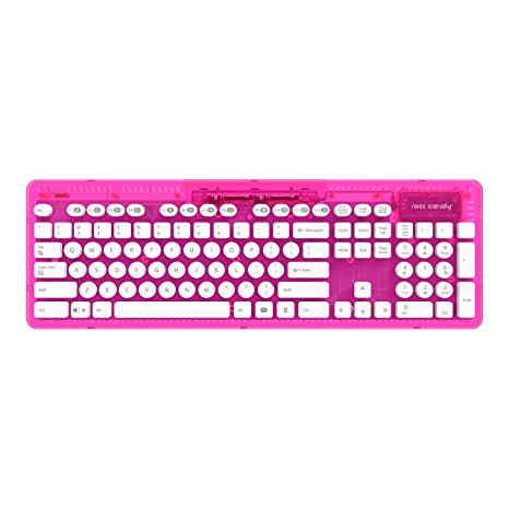 PDP Rock Candy Wireless Keyboard - Pink Palooza (904-005-NA-PK)