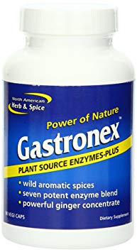 North American Herb and Spice, Gastronex Capsules, 90-Ounce