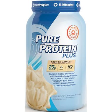 Pure Protein Plus French Vanilla Dietary Supplement - 2.25 pound.