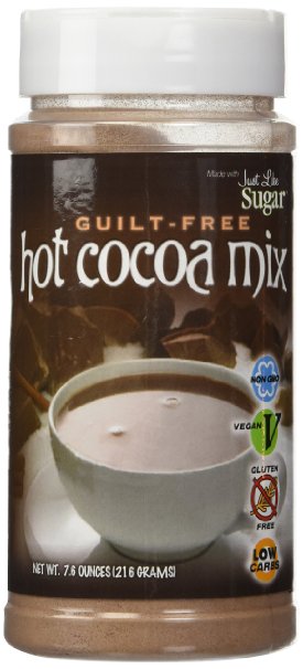 Hot Chocolate Mix - Guilt/Sugar Free Hot Cocoa Mix by Just Like Sugar 7.6oz