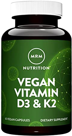 MRM, Vegan Vitamin D3 & K2, 60 Vegan Capsules